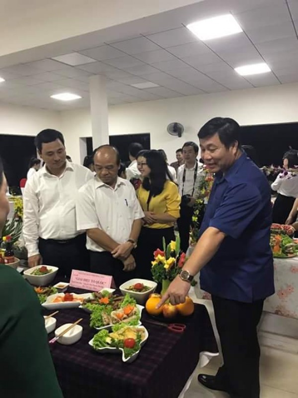 Hội thi nấu ăn công đoàn cơ quan Dân Đảng quận Hoàng Mai