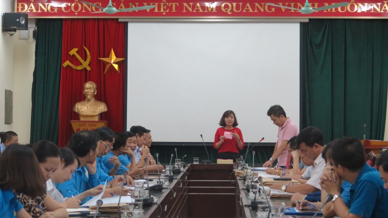 Bốc thăm dự thi thực hành Hội thi Thợ giỏi Thành phố Hà Nội năm 2019