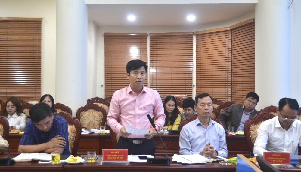 Khảo sát hoạt động Công đoàn Cụm thi đua số 8 Liên đoàn Lao động thành phố Hà Nội