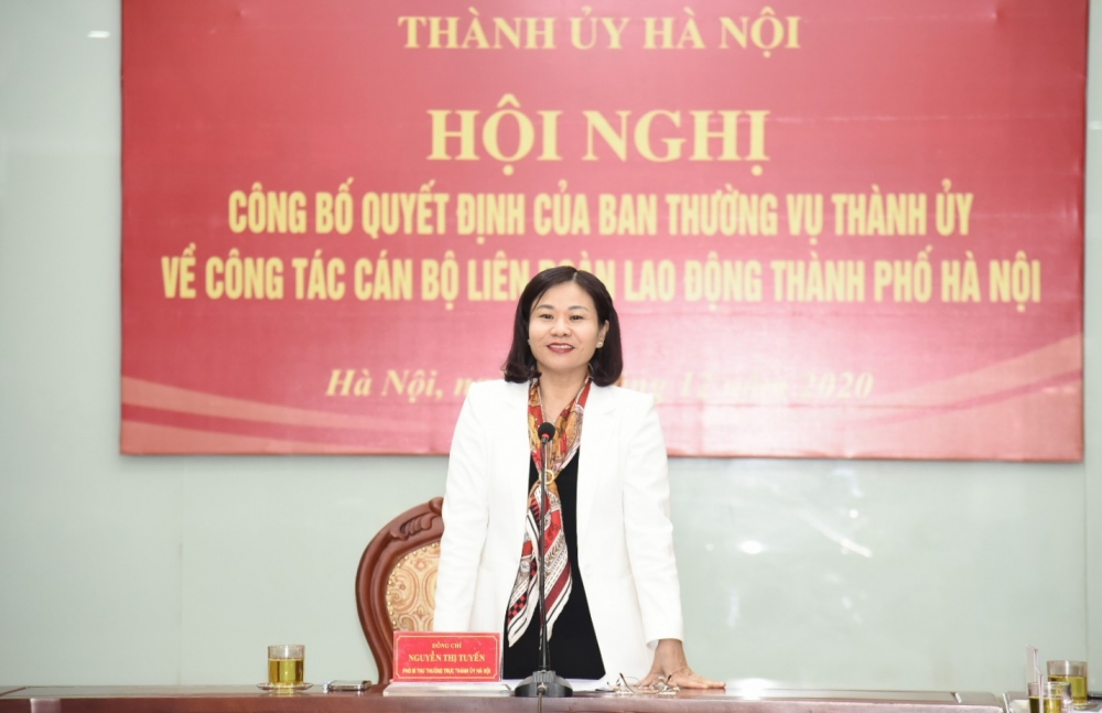 Đồng chí Nguyễn Phi Thường giữ chức Bí thư Đảng đoàn Liên đoàn Lao động thành phố Hà Nội