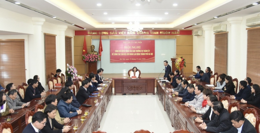 Đồng chí Nguyễn Phi Thường giữ chức Bí thư Đảng đoàn Liên đoàn Lao động thành phố Hà Nội