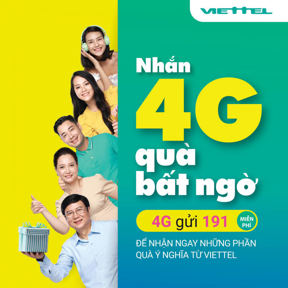 7,5 triệu khách hàng tham gia chương trình “Nhắn 4G, quà bất ngờ” của Viettel