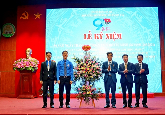 Sơn Tây kỷ niệm 90 năm thành lập Đoàn Thanh niên Cộng sản Hồ Chí Minh