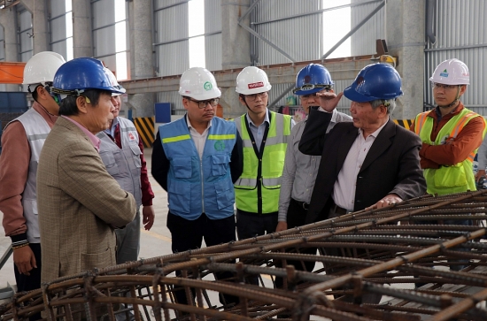 Sắp sản xuất vỏ hầm của tuyến đường sắt đô thị số 3, đoạn Nhổn - ga Hà Nội