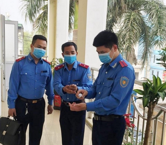 Thanh tra Sở Giao thông vận tải Hà Nội tăng cường công tác phòng, chống dịch Covid-19