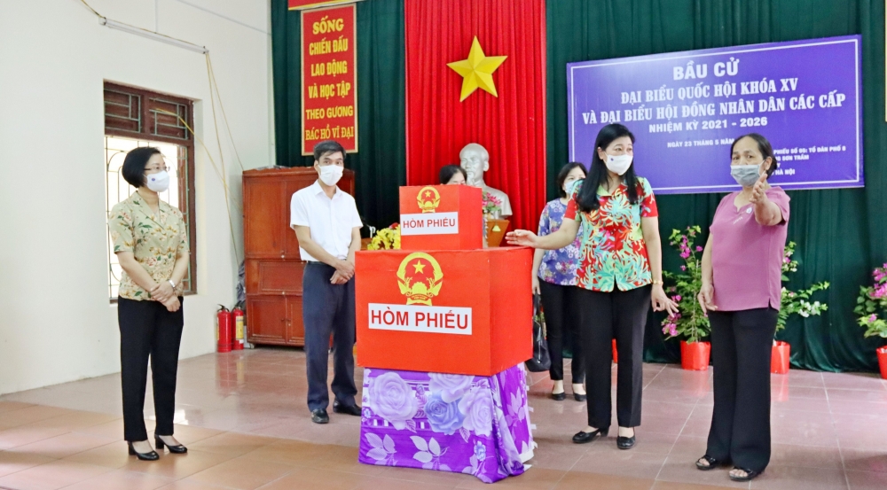 Thị xã Sơn Tây sẵn sàng để ngày bầu cử thành công