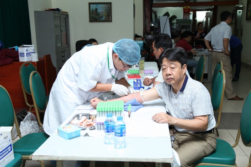 Các đơn vị thuộc ngành GTVT Hà Nội hưởng ứng chiến dịch hiến máu