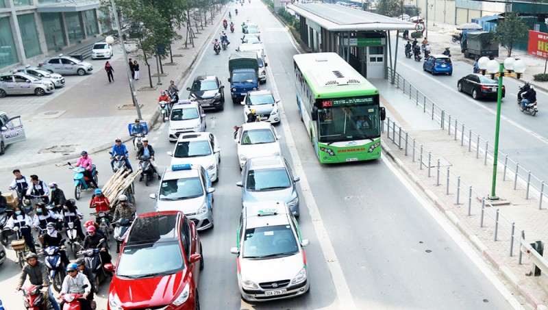 Hà Nội chú trọng phát triển giao thông công cộng