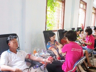 Huyện Ba Vì: Liên tục nhiều năm vượt chỉ tiêu hiến máu