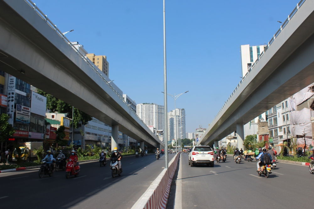 Từng bước hoàn chỉnh kết cấu hạ tầng giao thông Thủ đô