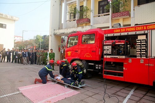 Sơn Tây tập huấn công tác phòng cháy chữa cháy
