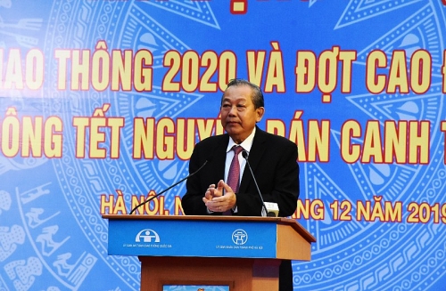 Ra quân bảo đảm trật tự an toàn giao thông năm 2020