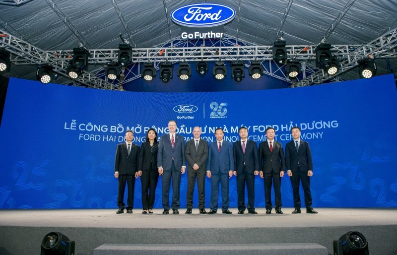 Ford Việt Nam mở rộng nhà máy tại Hải Dương với gói đầu tư 82 triệu USD