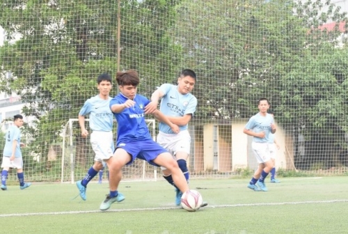 Sôi nổi Giải bóng đá CNVCLĐ quận Thanh Xuân năm 2019