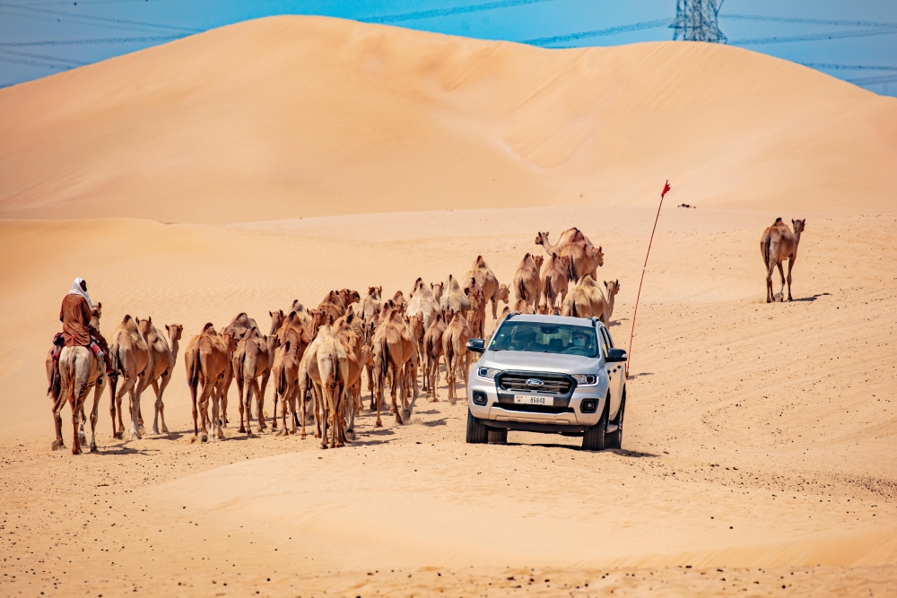 Thử thách khắc nghiệt Ford Ranger tại một trong những địa điểm nóng nhất hành tinh