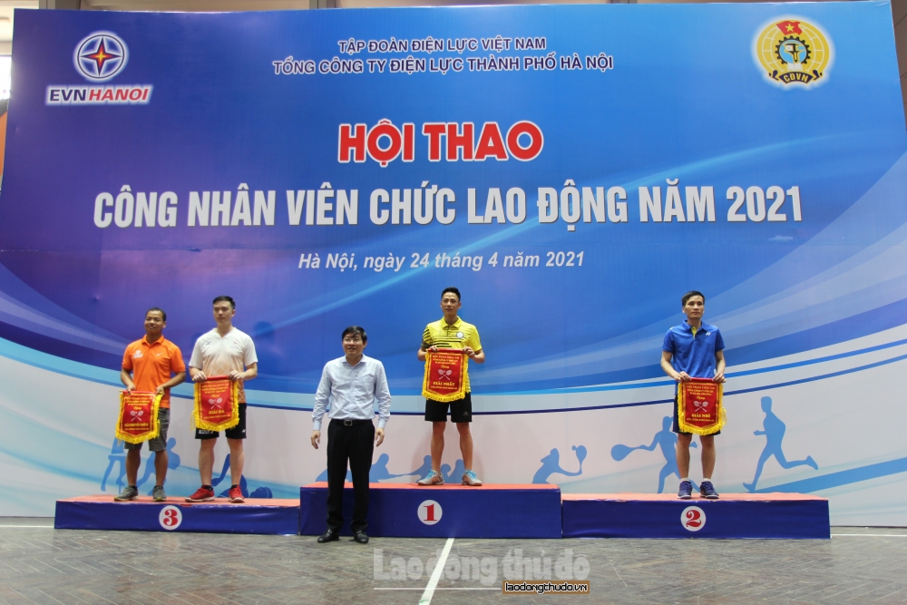 Tưng bừng Hội thao công nhân viên chức lao động EVN Hà Nội năm 2021