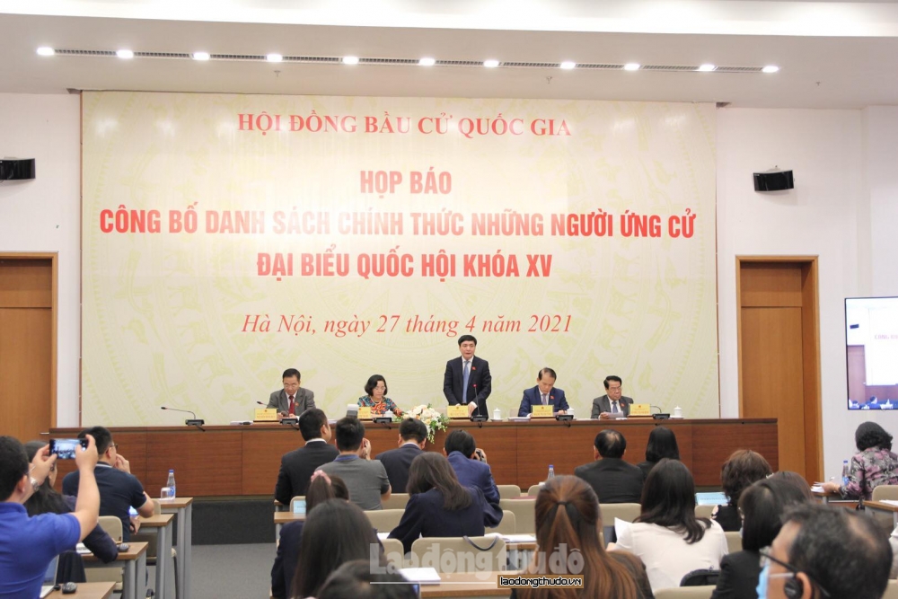 Thành phố Hà Nội có 3 người tự ứng cử đại biểu Quốc hội khóa XV