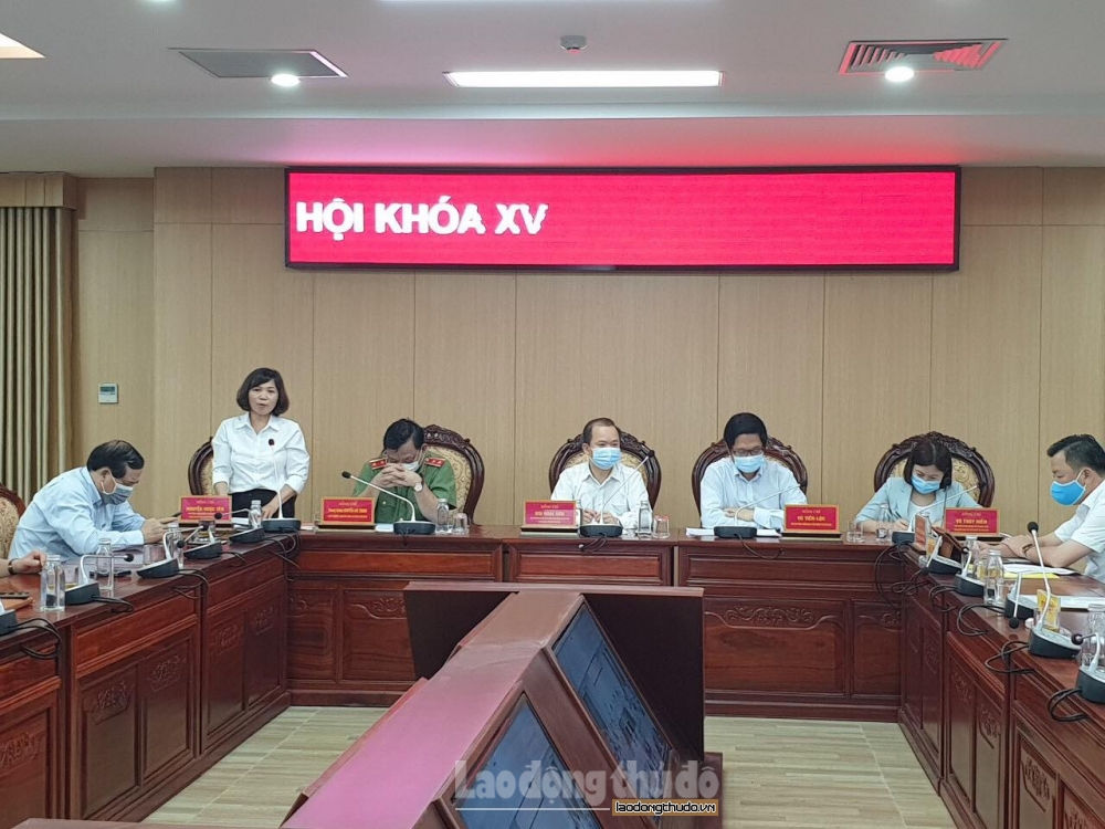 Ứng cử viên đại biểu Quốc hội khóa XV thành phố Hà Nội tiếp xúc cử tri tại huyện Hoài Đức