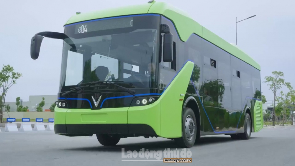 Xe buýt điện sẵn sàng “hòa mạng” cùng mạng lưới xe buýt Thủ đô