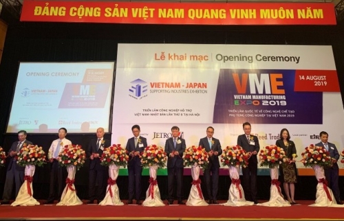 Khai mạc Triển lãm Công nghiệp hỗ trợ Việt Nam - Nhật Bản lần thứ 8
