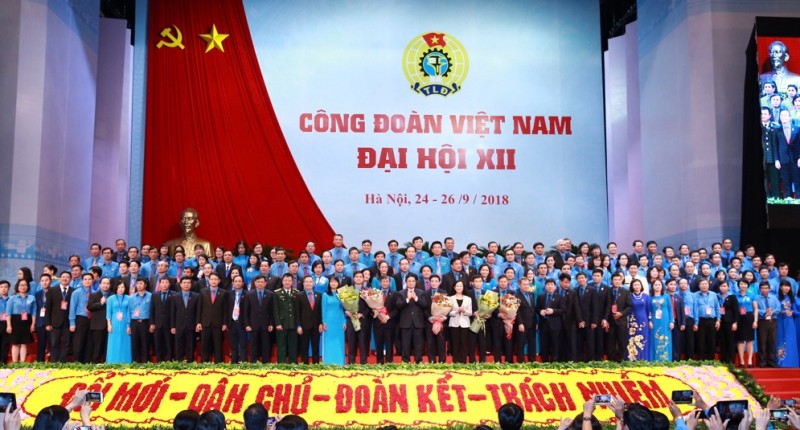 Đại hội XII Công đoàn Việt Nam, nhiệm kỳ 2018-2023 thành công tốt đẹp