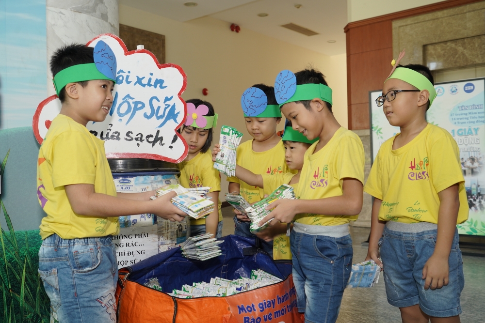 1.600 trường học trên địa bàn Hà Nội tham gia chương trình tái chế học đường