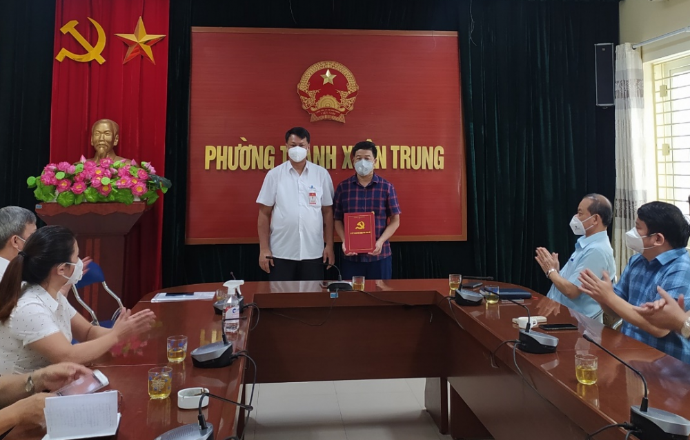 Phường Thanh Xuân Trung, quận Thanh Xuân đã có Bí thư mới