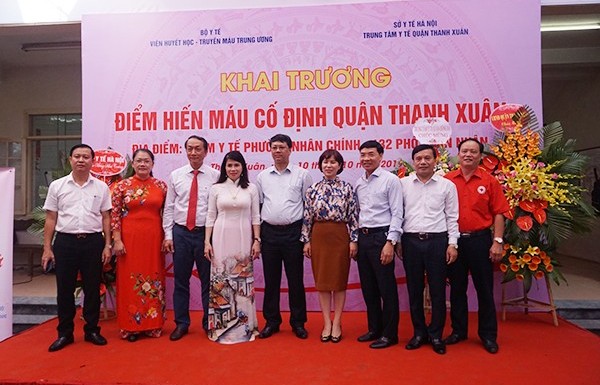 Quận Thanh Xuân: Chính thức có điểm hiến máu cố định