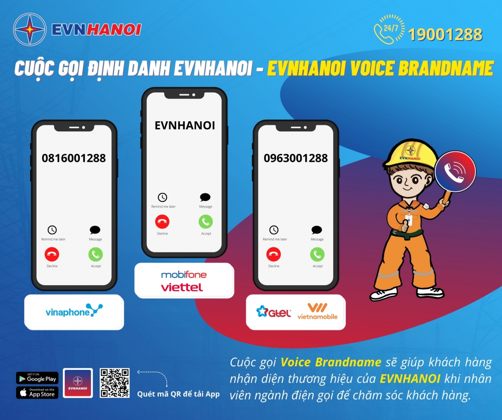 EVN Hà Nội triển khai cuộc gọi định danh để liên lạc với khách hàng
