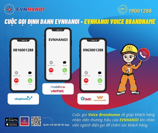 EVN Hà Nội triển khai cuộc gọi định danh để liên lạc với khách hàng