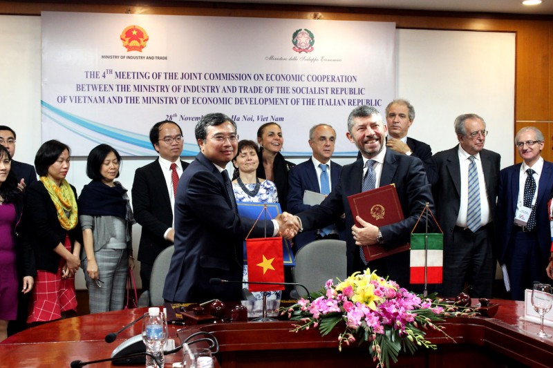Việt Nam – Italia tăng cường hợp tác phát triển kinh tế