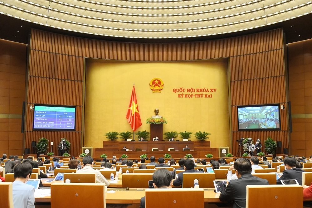 Quốc hội thông qua Nghị quyết về kế hoạch phát triển kinh tế - xã hội năm 2022