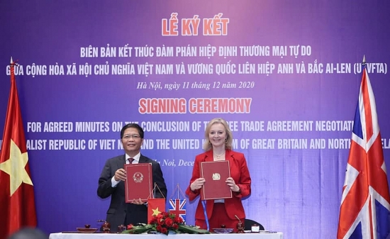 Việt Nam - Vương Quốc Anh kết thúc đàm phán Hiệp định Thương mại tự do