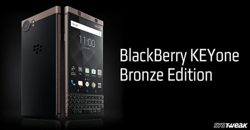 BlackBerry: Ra mắt KeyOne Bronze Edition màu đồng lạ mắt