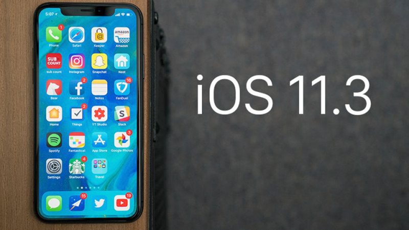 Apple: iOS 11.3 nhiều nâng cấp quan trọng cho người dùng iPhone, iPad