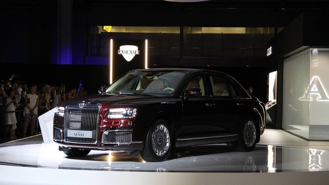 Aurus Senat - Sedan hạng sang của Nga trông như Rolls-Royce