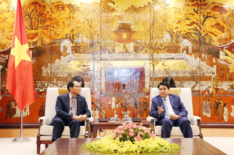 Hà Nội tăng cường hợp tác với Hàn Quốc