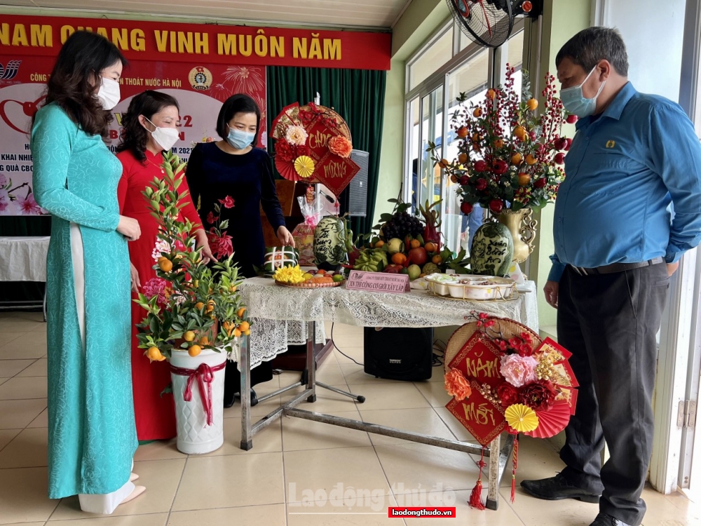 Công đoàn công ty TNHH MTV Thoát nước Hà Nội triển khai nhiệm vụ năm 2022