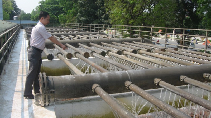 "Thúc" tiến độ xây dựng nhà máy nước mặt sông Đuống