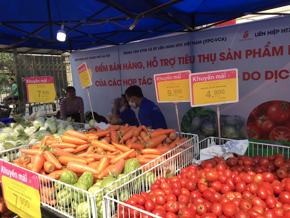 Hà Nội: Tạo điều kiện thuận lợi để thúc đẩy tiêu thụ nông sản