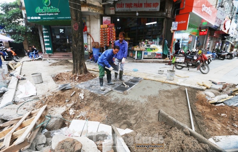 chuan hoa mau he duong pho tren dia ban thanh pho ha noi