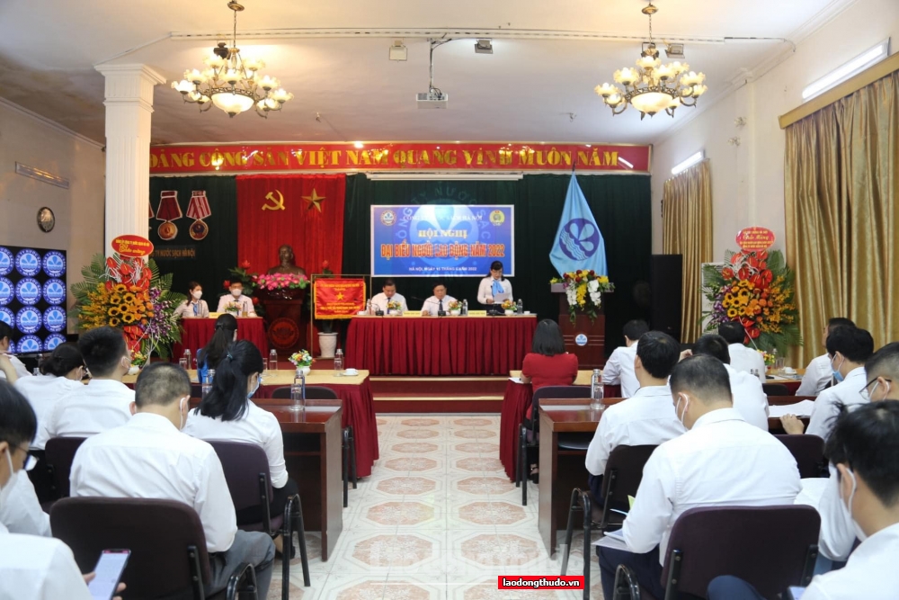 Công ty TNHH MTV Nước sạch Hà Nội tổ chức thành công Hội nghị Người lao động năm 2022
