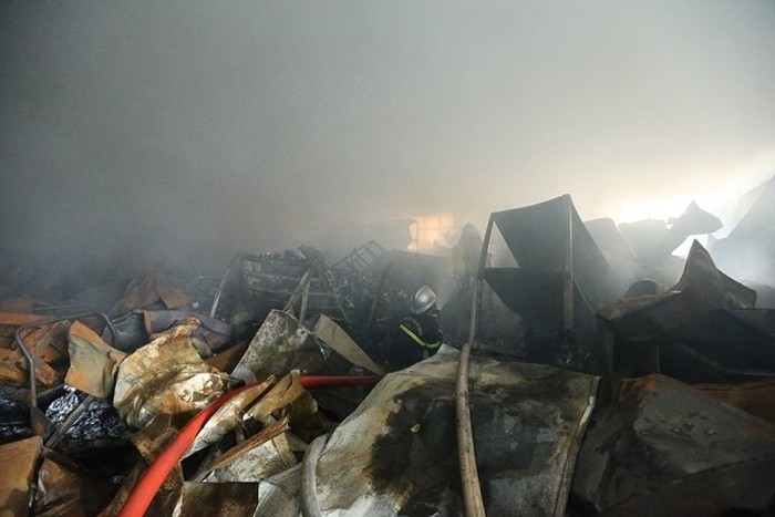Ba người thiệt mạng trong vụ cháy tại khu công nghiệp Phú Thị, huyện Gia Lâm