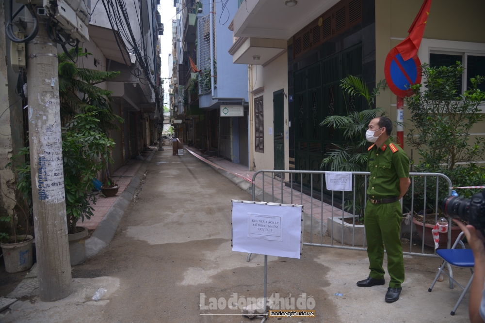 Hà Nội: Cách ly y tế khu dân cư ngõ 140 Nguyễn Xiển, quận Thanh Xuân