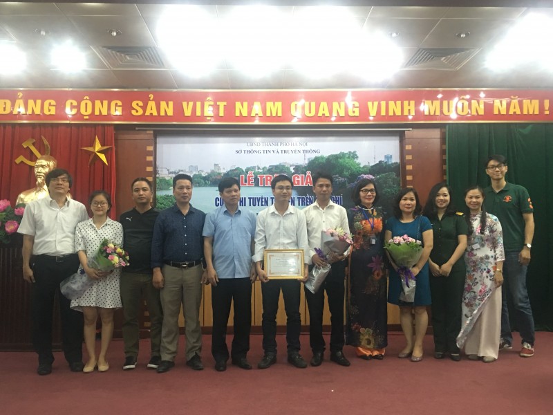 Báo Lao động Thủ đô đoạt giải cuộc thi tuyên truyền “Thủ đô Hà Nội Xanh- Sạch - Đẹp”