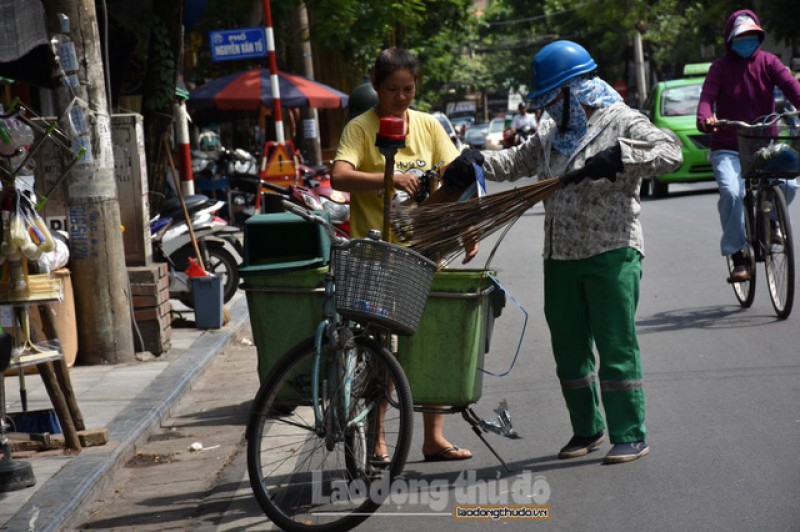 URENCO Hà Nội đảm bảo sức khỏe người lao động trong mùa nắng nóng