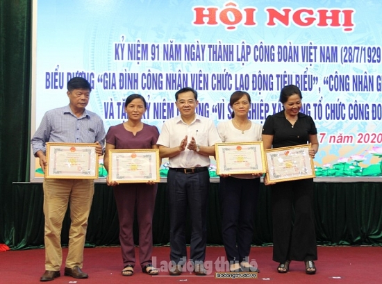 Liên đoàn Lao động huyện Phú Xuyên kỷ niệm 91 năm Ngày thành lập Công đoàn Việt Nam