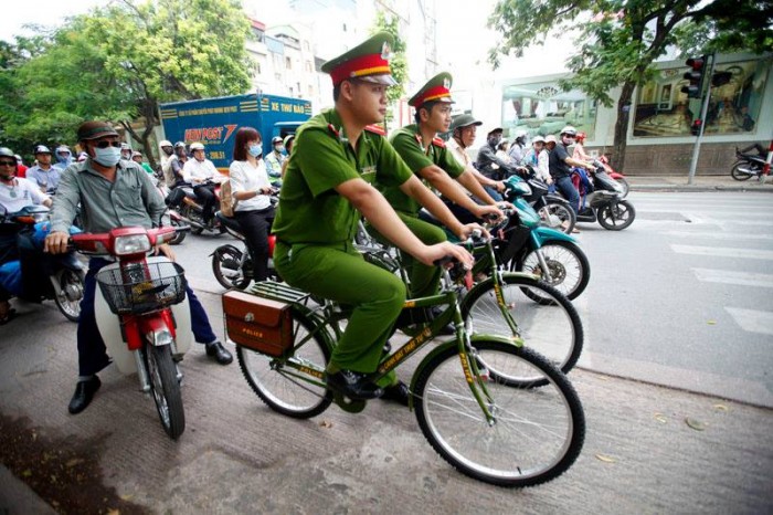 Công an Hà Nội sẽ tuần tra bằng xe đạp!