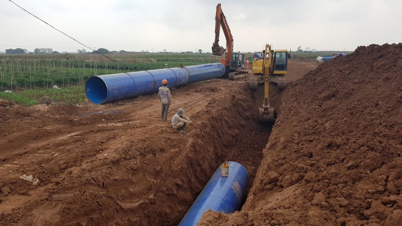 Hà Nội: Đẩy nhanh tiến độ xây dựng các dự án nhà máy nước sạch