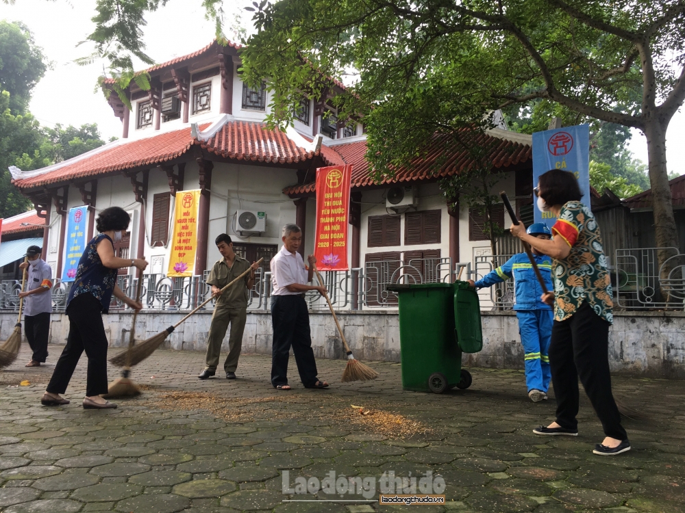 Hà Nội: Tổng vệ sinh môi trường thành phố, chào mừng các ngày kỷ niệm lớn